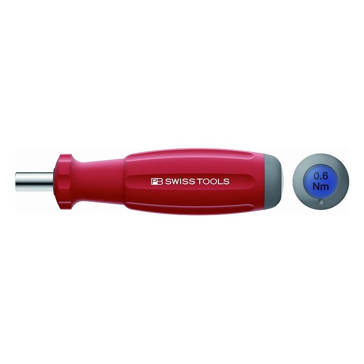PB SWISS TOOLS ピービ&mdash;スイスツールズ メカトルク トルクドライバー プリセット 0.4~2.0NM 初期設定トルク0.6NM 8314M-0.6(代引不可)【送料無料】｜リコメン堂ホームライフ館