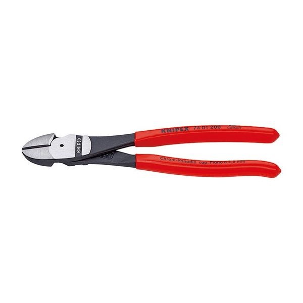 KNIPEX(クニペックス) 7401-200 強力型斜ニッパー(硬線用) (SB)(代引不可)【送料無料】