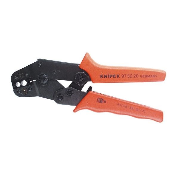 KNIPEX(クニペックス) 9752-20 圧着ペンチ【送料無料】(代引不可)