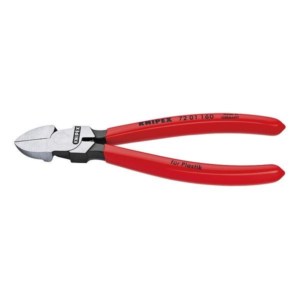 KNIPEX(クニペックス) 7201-160 プラスチック用ニッパー (SB)(代引不可)【送料無料】