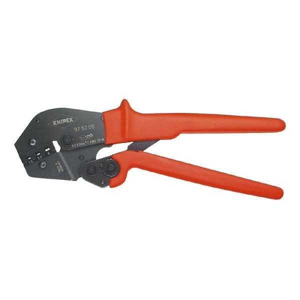 KNIPEX(クニペックス) 9752-05 圧着ペンチ (SB)【送料無料】(代引不可)