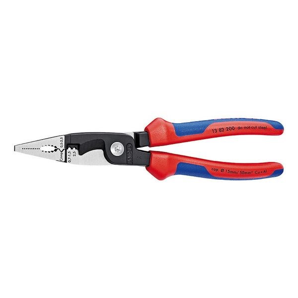 KNIPEX(クニペックス) 1382-200 エレクトロプライヤーコンフォート (SB)【送料無料】(代引不可)