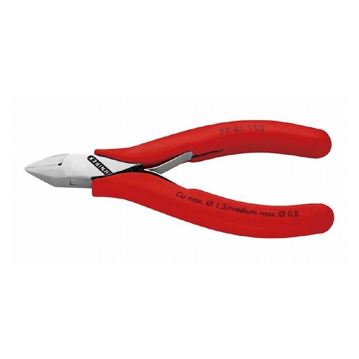 KNIPEX クニペックス 7741-115 電子工学ニッパー(代引不可)【貨物輸送無料】