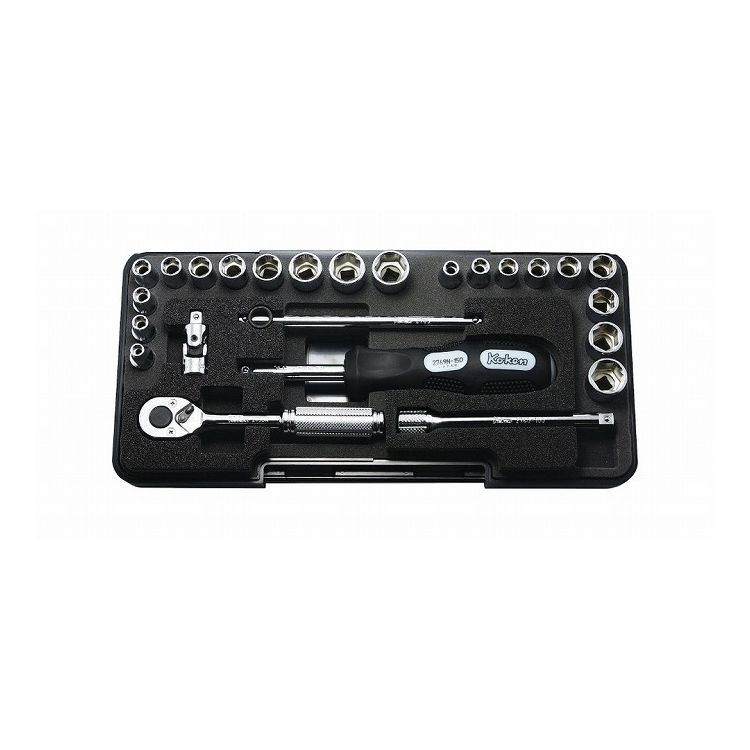 KOKEN コーケン P2201AM 1/4\"ソケットセット 25ガ組(代引不可)【送料無料】