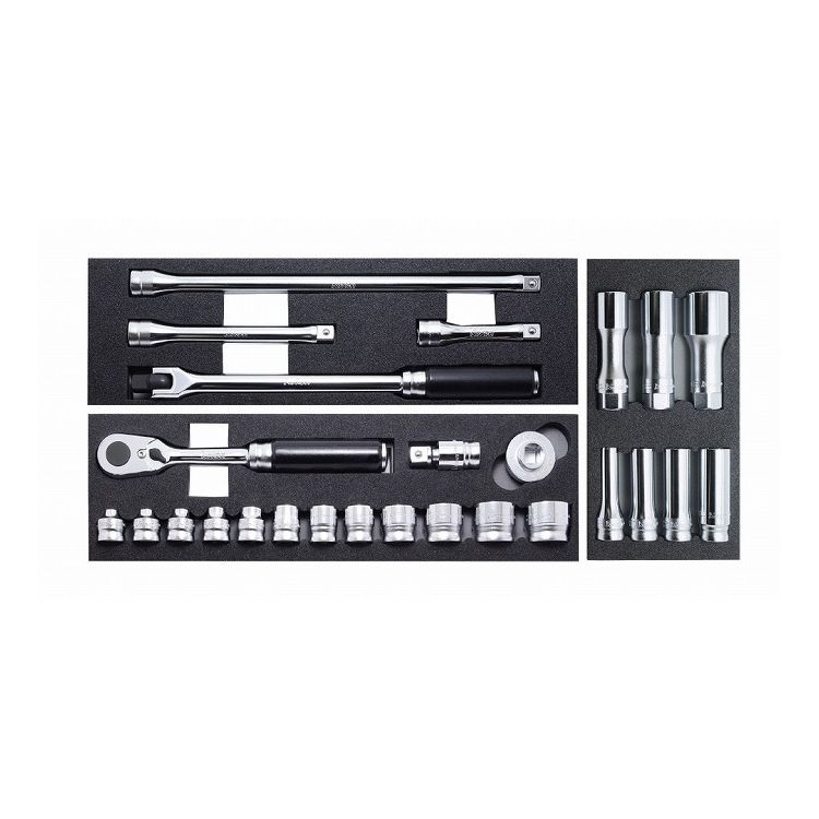 KOKEN コーケン 3285Z Z-EAL 3/8"ソケットセット 26ガ組(代引不可)【送料無料】｜リコメン堂ホームライフ館