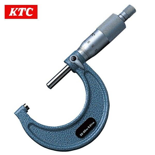 KTC 京都機械工具 上っ側ミクロメーター 50-75MM GMM-075(代引不可)【貨物輸送無料】 花・ガーデン・DIY-その他-DIY・工具