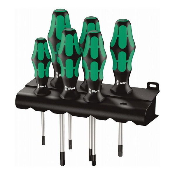 WERA ベラ トルクスドライバー6本組セット 刃先サイズサイズT10-T40 028062(代引不可)【送料無料】