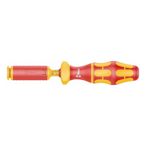 WERA ベラ アジャスタブル 絶縁トルクドライバー トルク調整範囲1.2-3.0N.m 074750(代引不可)【送料無料】