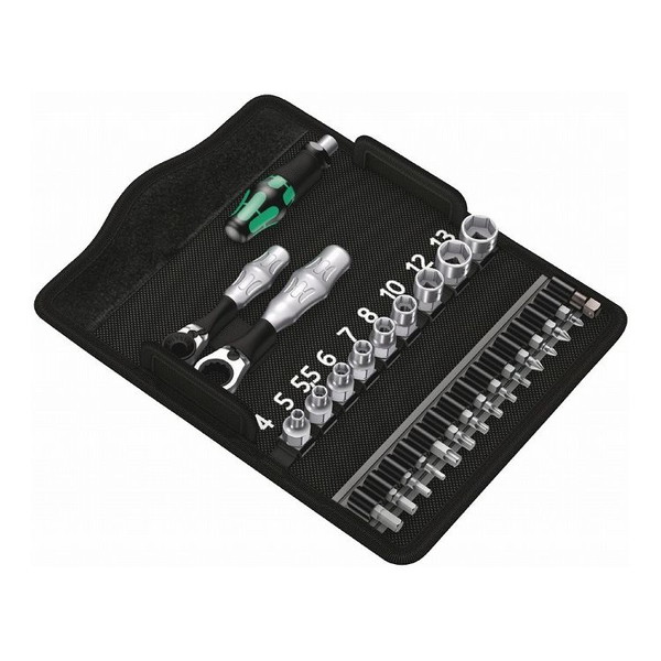 WERA ベラ ラチェットハンドルソケットセット 135918(代引不可)【貨物輸送無料】 その他-花・ガーデン・DIY