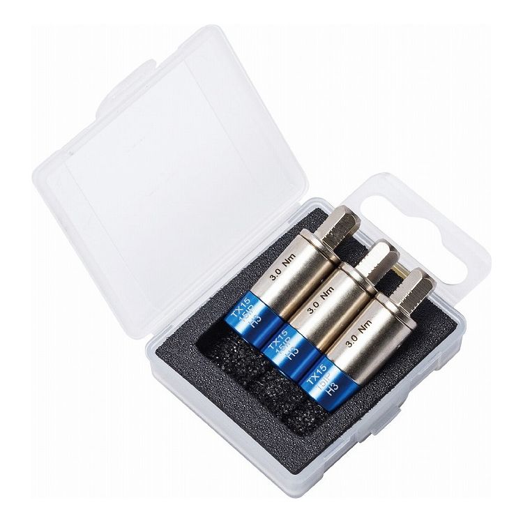 SLOKY スローキー 3本組 トルクアダプターセット 設定トルク3.0Nm TOK-12-TX15(代引不可)【送料無料】