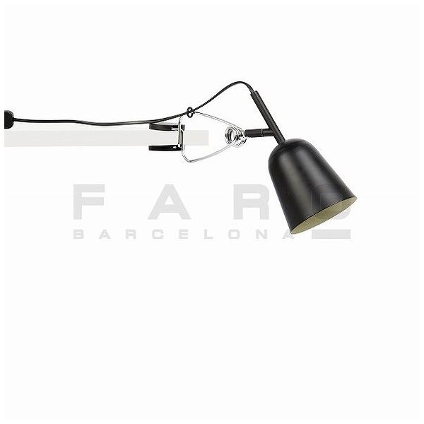ゴーリキアイランド STUDIO Black and cream clip lamp FARO INDOOR ライト FA51133(代引不可)【送料無料】｜リコメン堂ホームライフ館