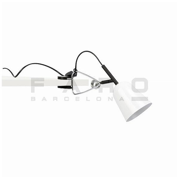ゴーリキアイランド STUDIO White clip lamp FARO INDOOR ライト FA51135(代引不可)【送料無料】