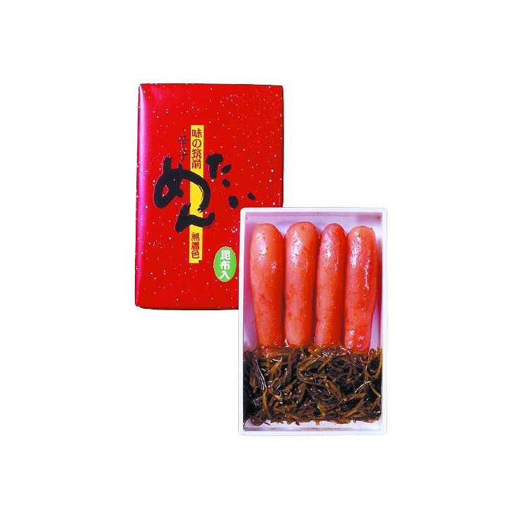 福岡 昆布漬辛子明太子(無着色) ギフト 産直 ご当地グルメ 熨斗 贈り物 新生活 お祝い お取り寄せ のし対応 プレゼント 誕生日 (代引不可)【送料無料】