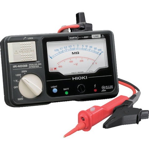 HIOKI アナログ絶縁抵抗計(3レンジ) IR4030-11 IR403011(代引不可)【送料無料】