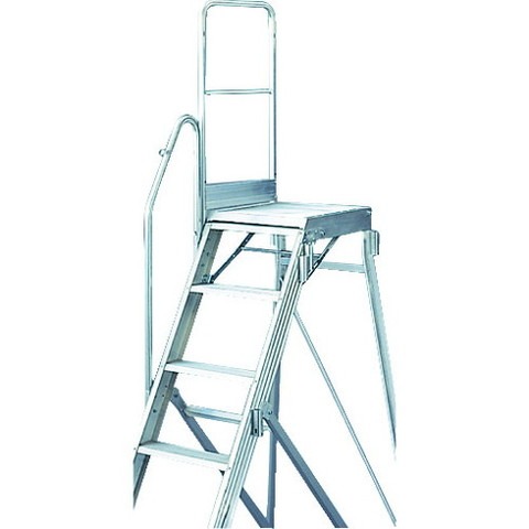 TRUSCO トラスコ TDAD用片側手スリ 高サ1100mm TDADTS110(代引不可)【送料無料】｜リコメン堂ホームライフ館