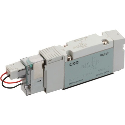 CKD パイロット式5ポート弁 ベース配管 4GB219R00E23(代引不可)【送料無料】