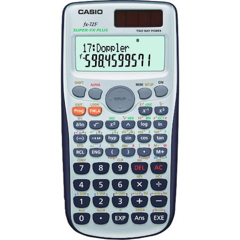 カシオ 関数電卓 FX72FN(代引不可)【送料無料】