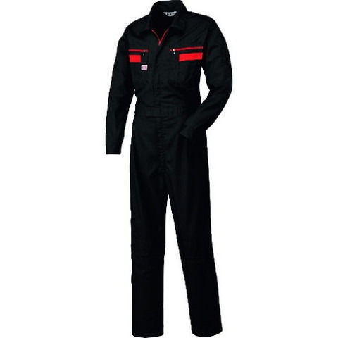 AUTO-BI 春・夏対応ツナギ服 ブラック Lサイズ 1180BCL(代引不可)【送料無料】｜リコメン堂ホームライフ館