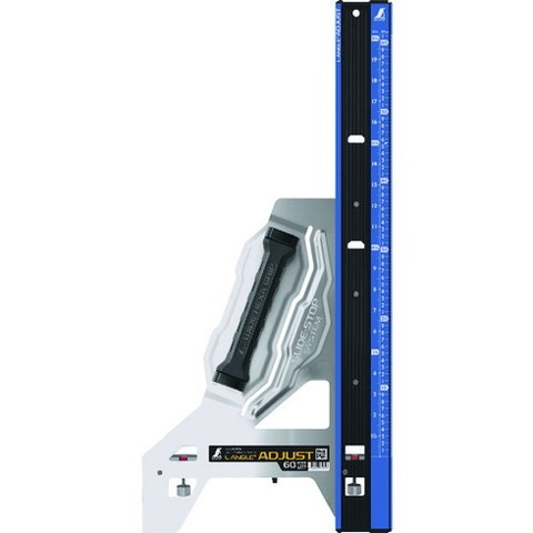 シンワ 丸ノコガイド定規 エルアングルPlus アジャスト 60cm 併用目盛 73181(代引不可)【送料無料】｜リコメン堂ホームライフ館