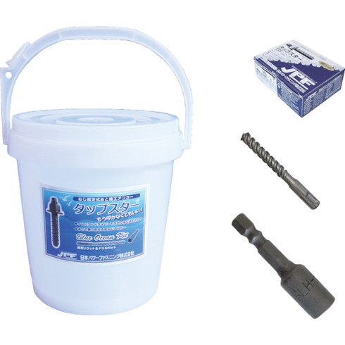 JPF 鉄 タップスターバケツキット TP10X60BK JPF TP1060BK 金物 建築資材 ファスニングツール 金属系アンカー(代引不可)【送料無料】