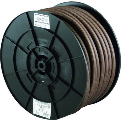 サンヨー サラサラ耐圧ブラウンホース SSB1520H50BR(代引不可)【送料無料】ホース