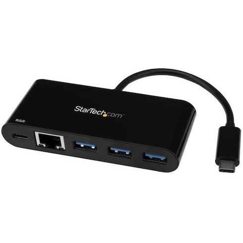 スターテック LANアダプター/USB-C/1x RJ45/10/100/1000 Mbps/3xUSB-A/PD スターテック US1GC303APD オフィス 住設用品 OA用品 ケーブル(代引不可)【送料無料】
