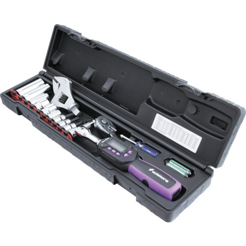 Pro-Auto 差替式デジタルトルクレンチセット14PC. Pro-Auto WPC085SET 測定 計測用品 工業用計測機器 トルク機器(代引不可)【送料無料】|リコメン堂ホームライフ館