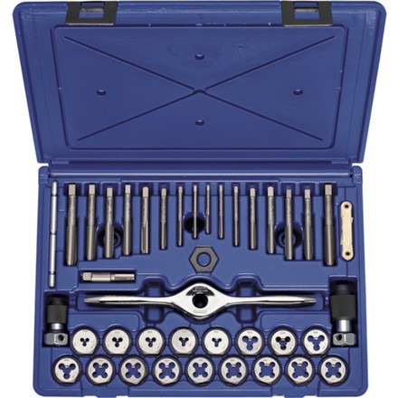 IRWIN 螺旋釘山決めなおす手道具 PTSタップダイスセットメートルネジ、BSP 40pcs IRWIN社 節する手道具 ねじ切り手道具 ねじ山決めなおす手道具(代引不可)【貨物輸送無料】