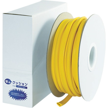 カーボーイ 安心クッション ハサミコミ ロール巻 30m イエロー 1箱入 カーボーイ 安全用品 安全用品 安全クッション(代引不可)【送料無料】