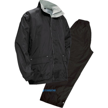 トオケミ 雨ヤドリ 黒いこと4L トオケミ 防御すること具 御勤め服 雨具(代引不可)【貨物輸送無料】