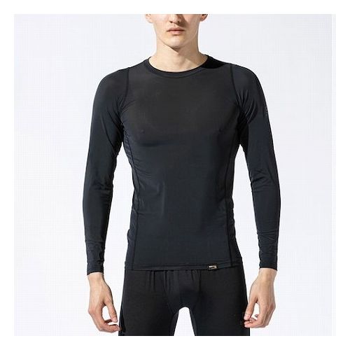 おたふく BT パワーストレッチEVO ロングスリーブ クルーネックシャツ JW726BKS 保護具 作業服 冷却衣料(代引不可)【送料無料】