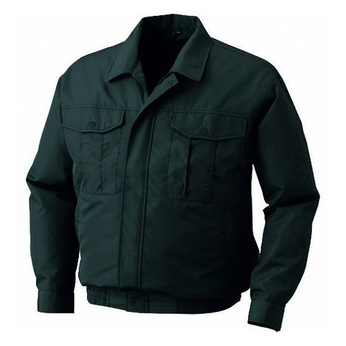 空調服 ポリエステル製ワーク空調服 ウェアのみ チャコール 5L KU90540C69S7 環境改善用品 暑さ対策用品 冷却衣服(代引不可)【送料無料】｜リコメン堂ホームライフ館