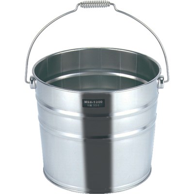スギコ 18-8ステンレスバケット A型つる付 18L 300×H345 MNM18A 研究用品 ボトル・容器 ステンレスタンク(代引不可)【送料無料】