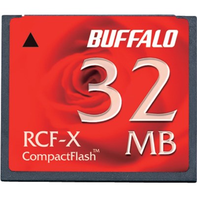 バッファロー コンパクトフラッシュ ハイコストパフォーマンスモデル 32MB RCFX32MY オフィス・住設用品 OA用品 メモリ(代引不可)【送料無料】｜リコメン堂ホームライフ館
