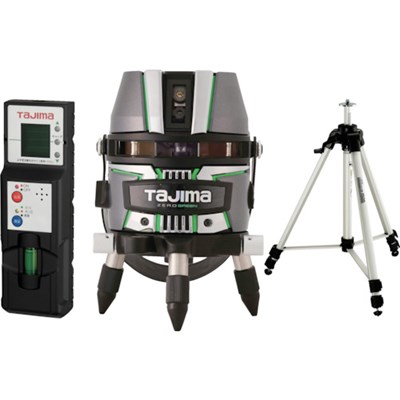 タジマ ZEROGREEN KJY 受光器・三脚架書き割り ZEROG2KJYSET 位置づける・位置づける装置 位置づける装置 レーザ墨出器(代引不可)【貨物輸送無料】
