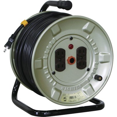 日動 電工ドラム 100V アースなし 30m NNP304D 工事・照明用品 コードリール・延長コード コードリール(代引不可)【送料無料】|リコメン堂ホームライフ館