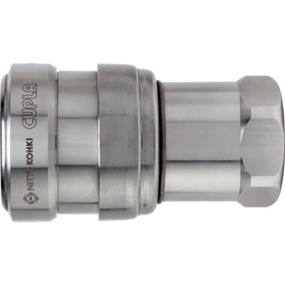 日東 ゼロスピルカプラ ステンレス製 ニトリルゴムNBR(SG)相手側取付サイズR3/8(42818) ZEL3SSUSNBR 空圧用品 流体継手・チューブ 金属カップリング(代引不可)【送料無料】 8,520円