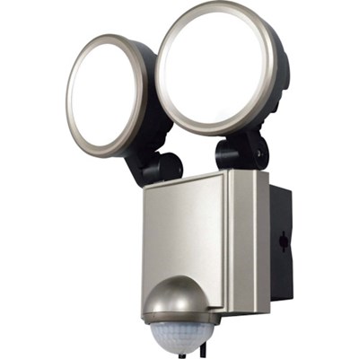 ELPA LEDセンサーライト 2灯 ESLSS1002AC 環境改善用品 防災・防犯用品 防犯用センサーライト(代引不可)【送料無料】