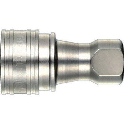 日東 SPカプラ タイプA 鋼鉄製 ニトリルゴムNBR(SG)相手側取付サイズR3/4(07908) 6SASTEELNBR 空圧用品 流体継手・チューブ 金属カップリング(代引不可)【送料無料】｜リコメン堂ホームライフ館