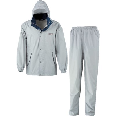 カジメイク エントラントレインスーツ2 シルバー LL 725071LL 保護具 作業服 雨具(代引不可)【送料無料】｜リコメン堂ホームライフ館