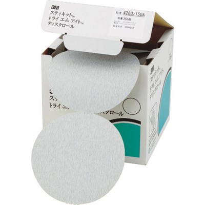 3M スティキット ディスクロール 426U 穴なし #320 外径125mm DR426U320A 電動・油圧・空圧工具 研削研磨用品 サンダー用ペーパー(代引不可)【送料無料】|リコメン堂ホームライフ館