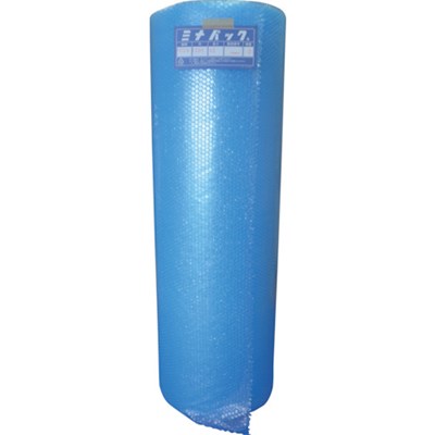 ミナ 気泡緩衝材 エアーキャップ ロール品 ♯C70EB 4mm&times;1200mm&times;42m 帯電防止品 ブルー ACC70EBX1200X42M 電子機器 静電気対策用品 静電気対策シート・マット(代引不可)【送料無料】｜リコメン堂ホームライフ館