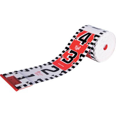 シンワ ロッドテープ ガラス繊維製 20m巾120mm クリアパック JIS 77297 測定・計測用品 測量用品 標尺(代引不可)【送料無料】