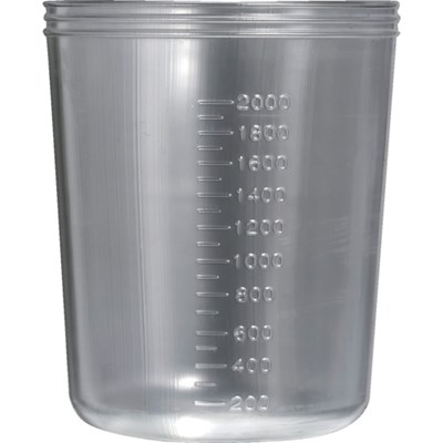 TRUSCO ディスポカップ PP製 2L 1箱(60個) DC2000L 練習曲備品 理化学用品 ビーカー・計り優勝杯(代引不可)【貨物輸送無料】