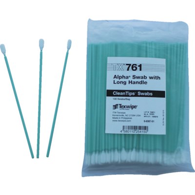 AS アルファスティックTX761 100本入 6658701 研究用品 クリーンルーム関連用品 工業用綿棒(代引不可)【送料無料】