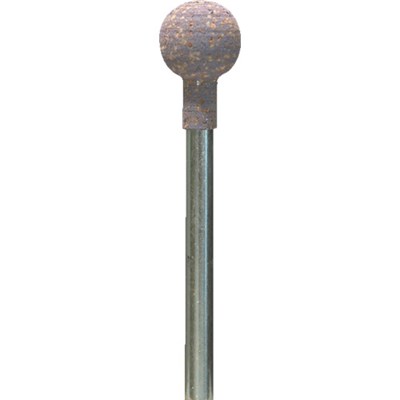 ミニモ 研削用ゴム砥石 WA ミディアム#320 φ8 (10本入) DB2125 電動・油圧・空圧工具 研削研磨用品 軸付砥石(代引不可)【送料無料】