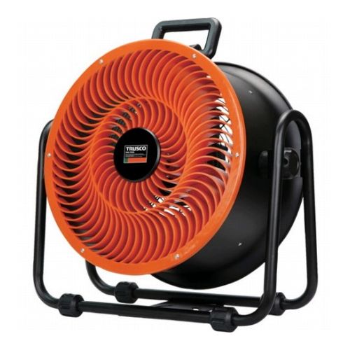 TRUSCO 【次回入荷予定6月下旬】全閉式DCモーター工場扇 ジェネラルファン・ブースト オレンジ 45CM(代引不可)【送料無料】｜リコメン堂ホームライフ館
