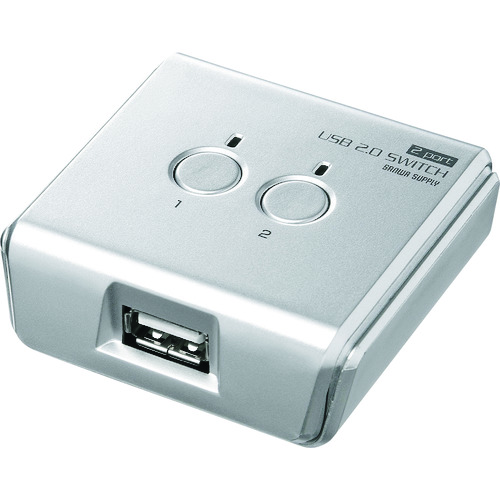 SANWA USB2.0手動切替器(2回路) SWUS22N 電子機器 電気 電子部品 通信機器(代引不可)【送料無料】