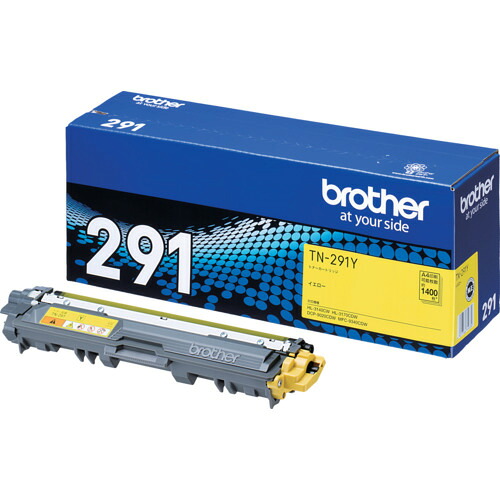 brother トナーカートリッジ TN-291 黄色 TN291Y 執務室 住設用品 OA備品 インキ(代引不可)【貨物輸送無料】