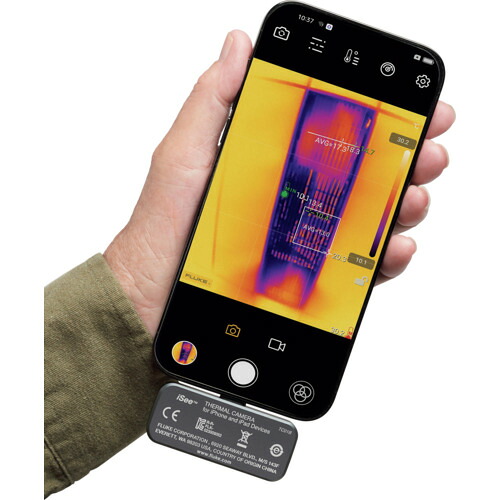 FLUKE モバイル サーマル カメラ TC01B 測定 計測用品 環境計測機器 熱感知 測定器(代引不可)【送料無料】｜リコメン堂ホームライフ館